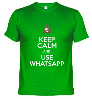 Keep Calm And Use WhatsApp T-Shirt