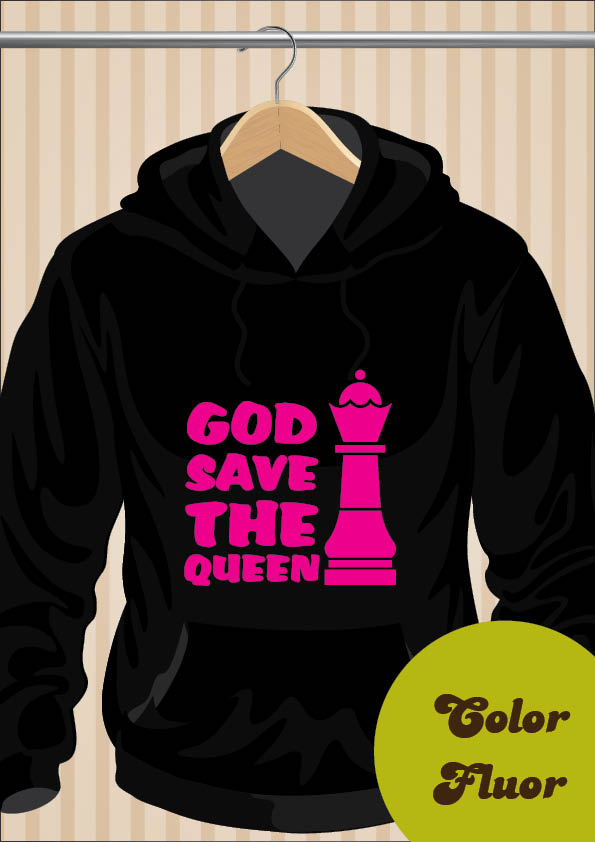 God Save The Queen Hoodie - UppStudio
