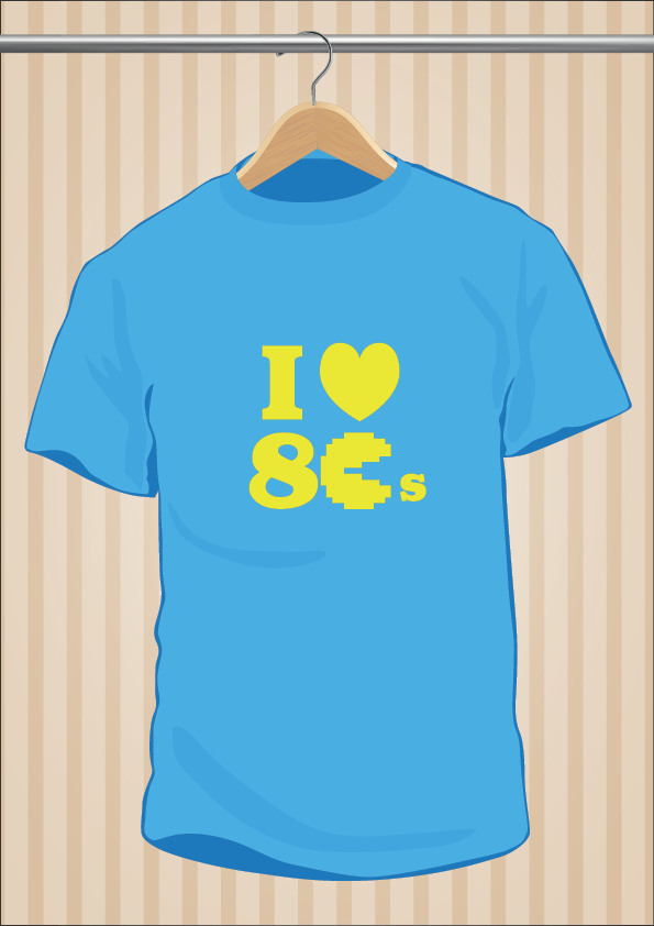 I Love 80's T-Shirt - UppStudio