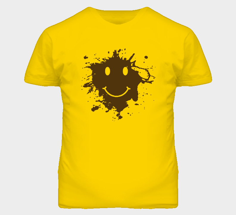 Mud Smiley Face T-Shirt