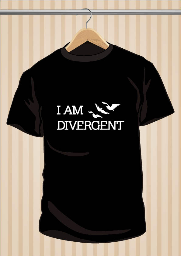 I Am Divergent T-Shirt | UppStudio
