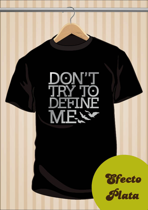 Divergent T-Shirt | Don't Try To Define Me | UppStudio
