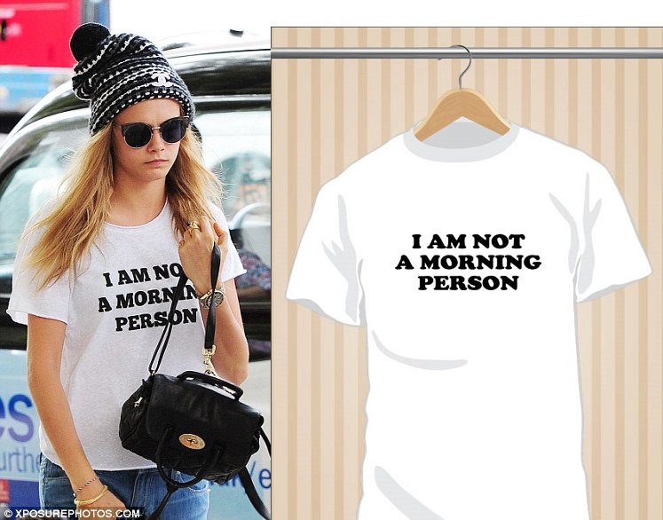 I Am Not A Morning Person T-Shirt | UppStudio