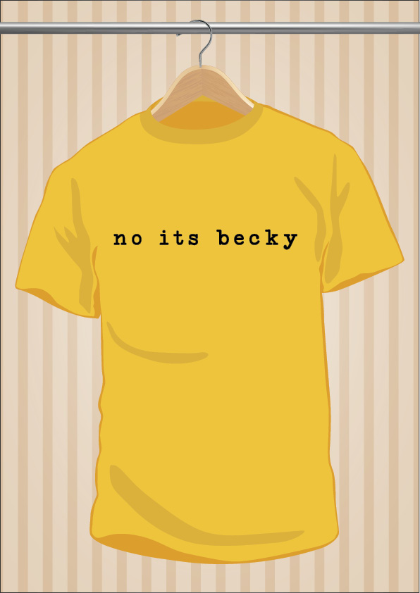 No Its Becky Taylor Swift T-Shirt Tee | UppStudio
