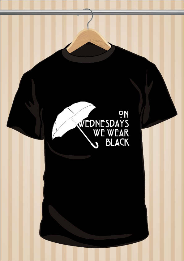 On Wednesdays We Wear Black AHS Coven T-Shirt | UppStudio
