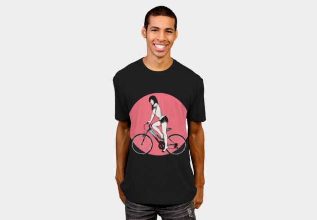 Bike Girl T-Shirt | Design By Humans