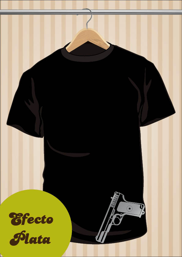 Gun T-Shirt | UppStudio