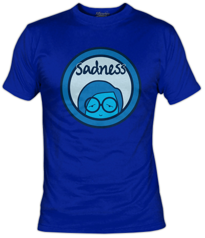 Sadness T-Shirt | Inside Out | Fanisetas