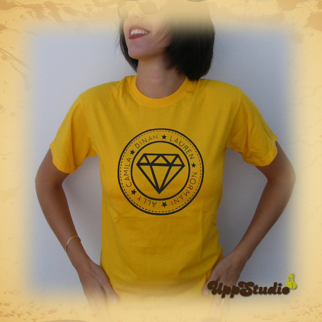 Fifth Harmony Diamond T-Shirt Ally Brooke Camila Cabello Dinah Jane Hansen Lauren Jauregui Normani Kordei | UppStudio