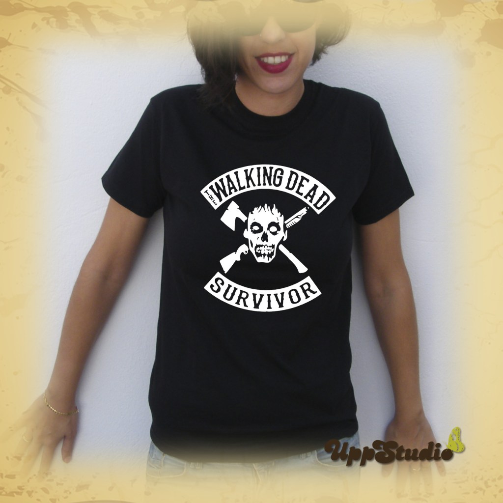 The Walking Dead Survivor T-Shirt Tee | UppStudio