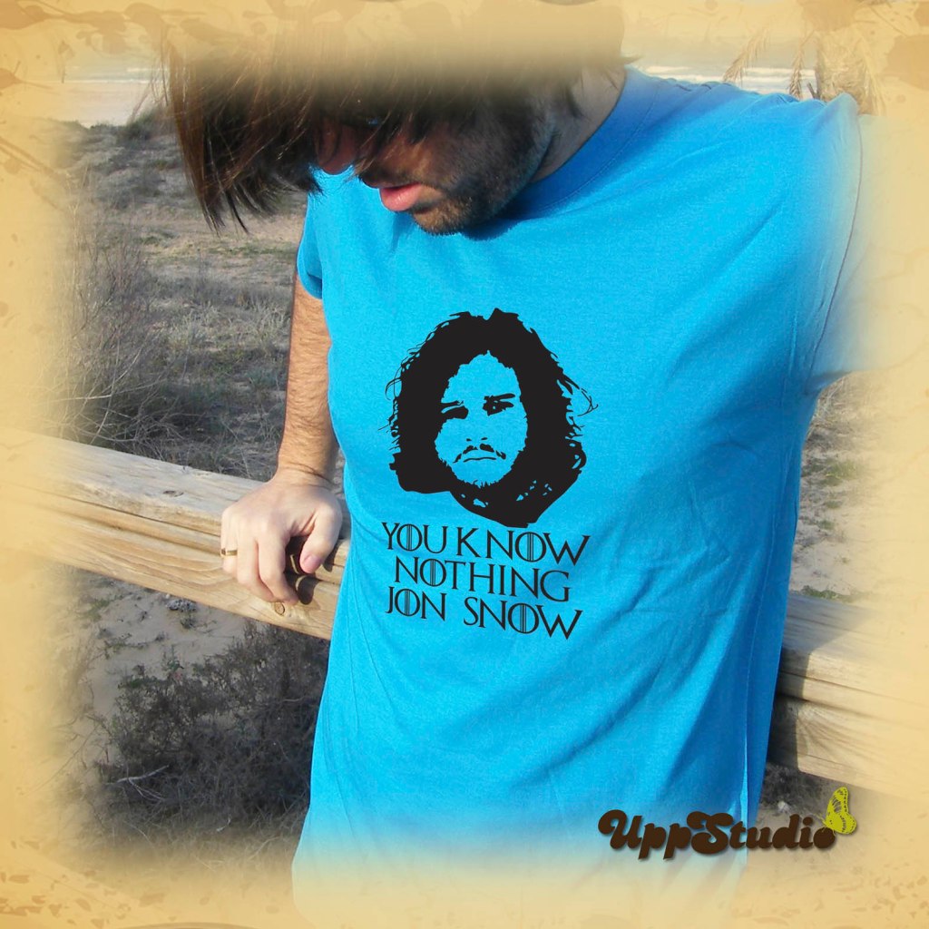 You Know Nothing, Jon Snow T-Shirt | Game Of Thrones | UppStudio