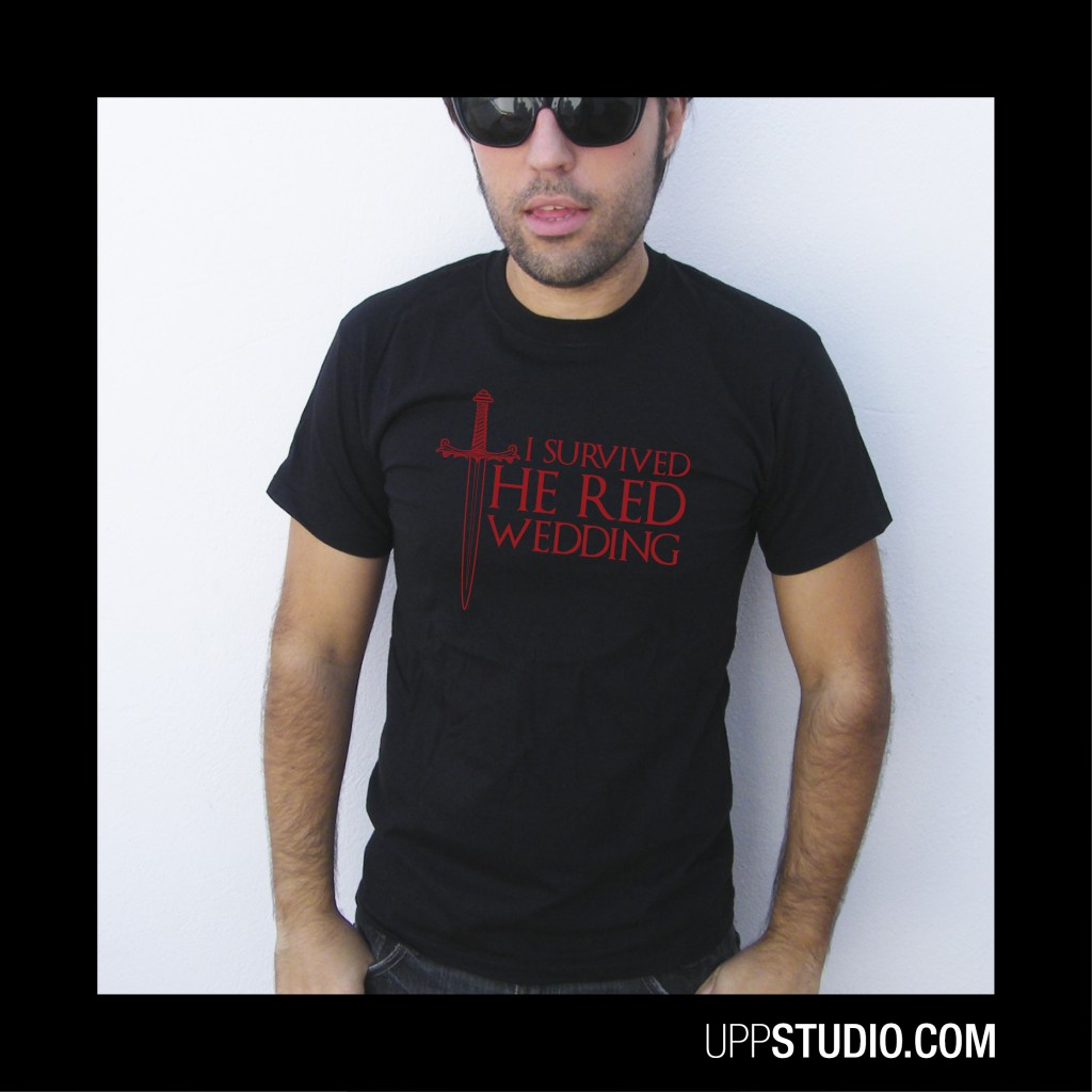 I Survived The Red Wedding T-Shirt Tee Game Of Thrones | UppStudio