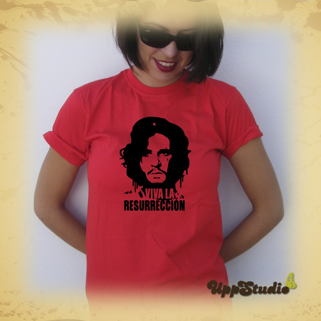 Jon Snow Viva La Resurrección T-Shirt Tee Game Of Thrones | UppStudio