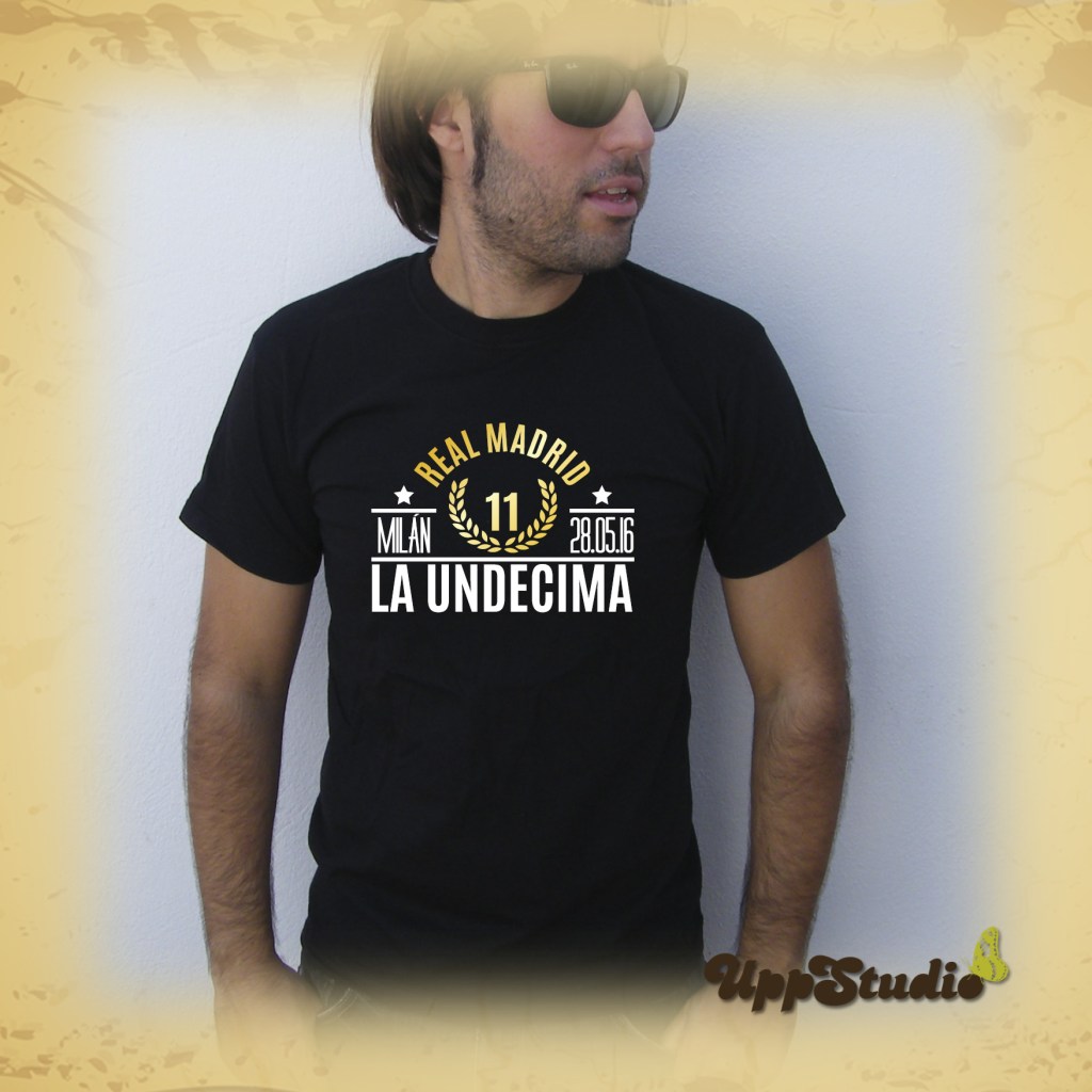 Real Madrid La Undécima Champions League T-Shirt Tee Milano | UppStudio