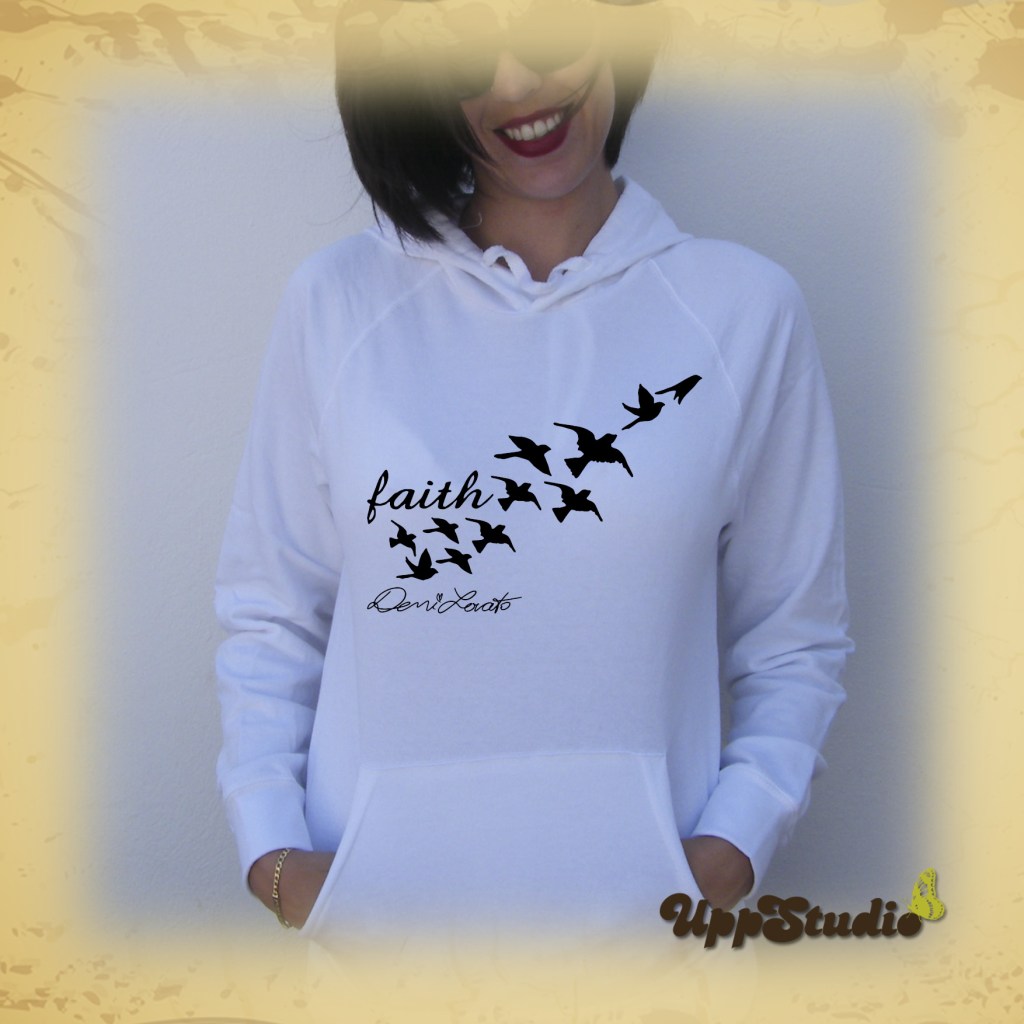 Demi Lovato Tattoos Hoodie Faith | UppStudio