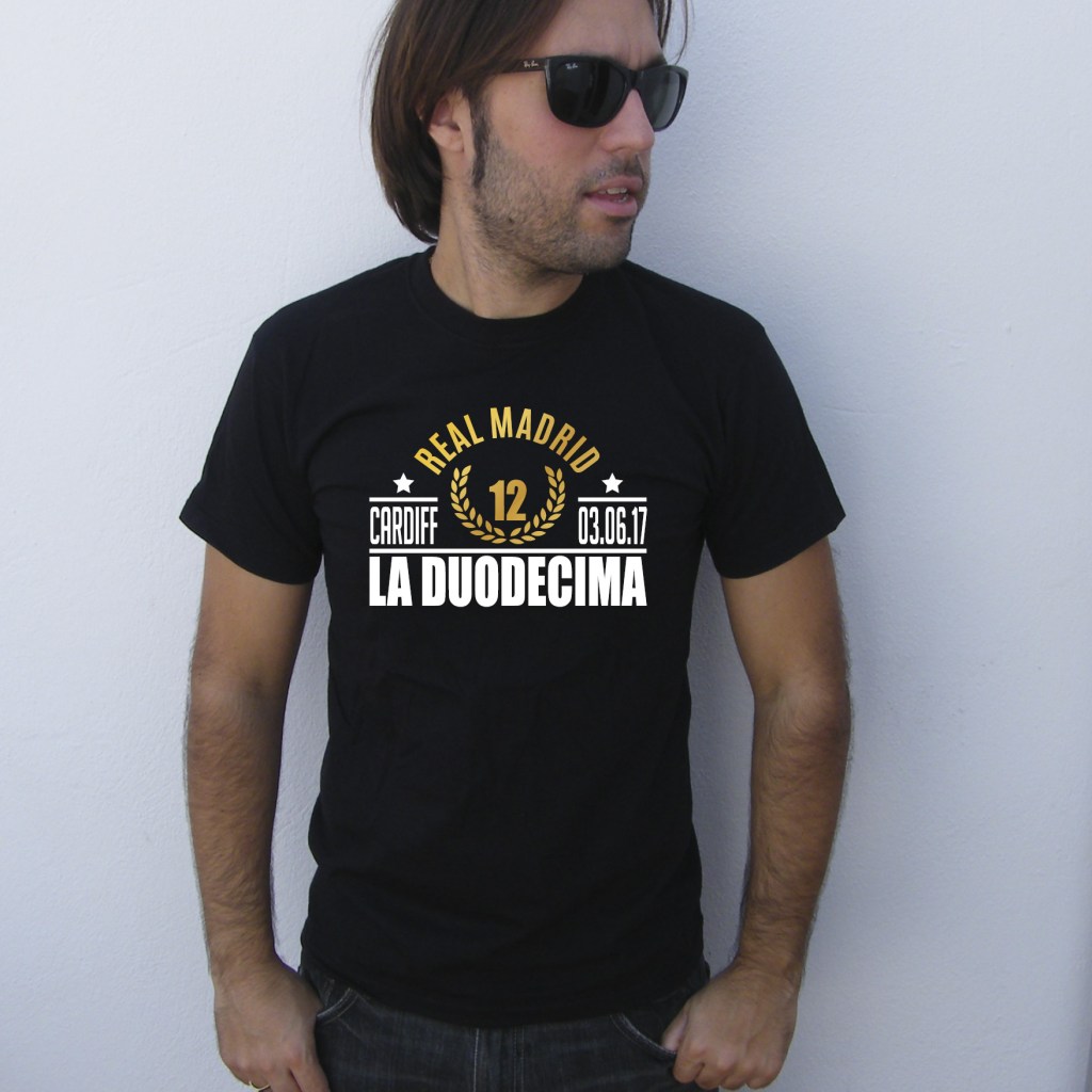 Real Madrid Champions League Conmemorative T-Shirt | La Duodécima | UppStudio