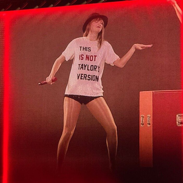 Taylor Swift T-Shirt | This Is Not Taylor's Version – BRUTALITEE